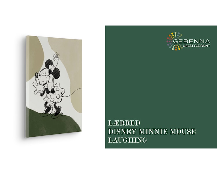 Lærred Disney Minnie Mouse Laughing